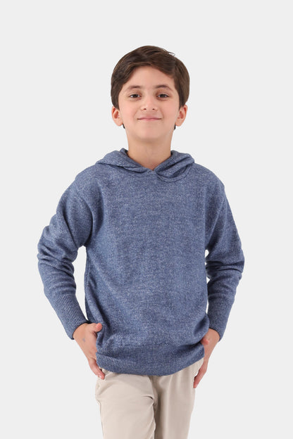 Wool Blend Hooded Sweater - Cougar Clothing