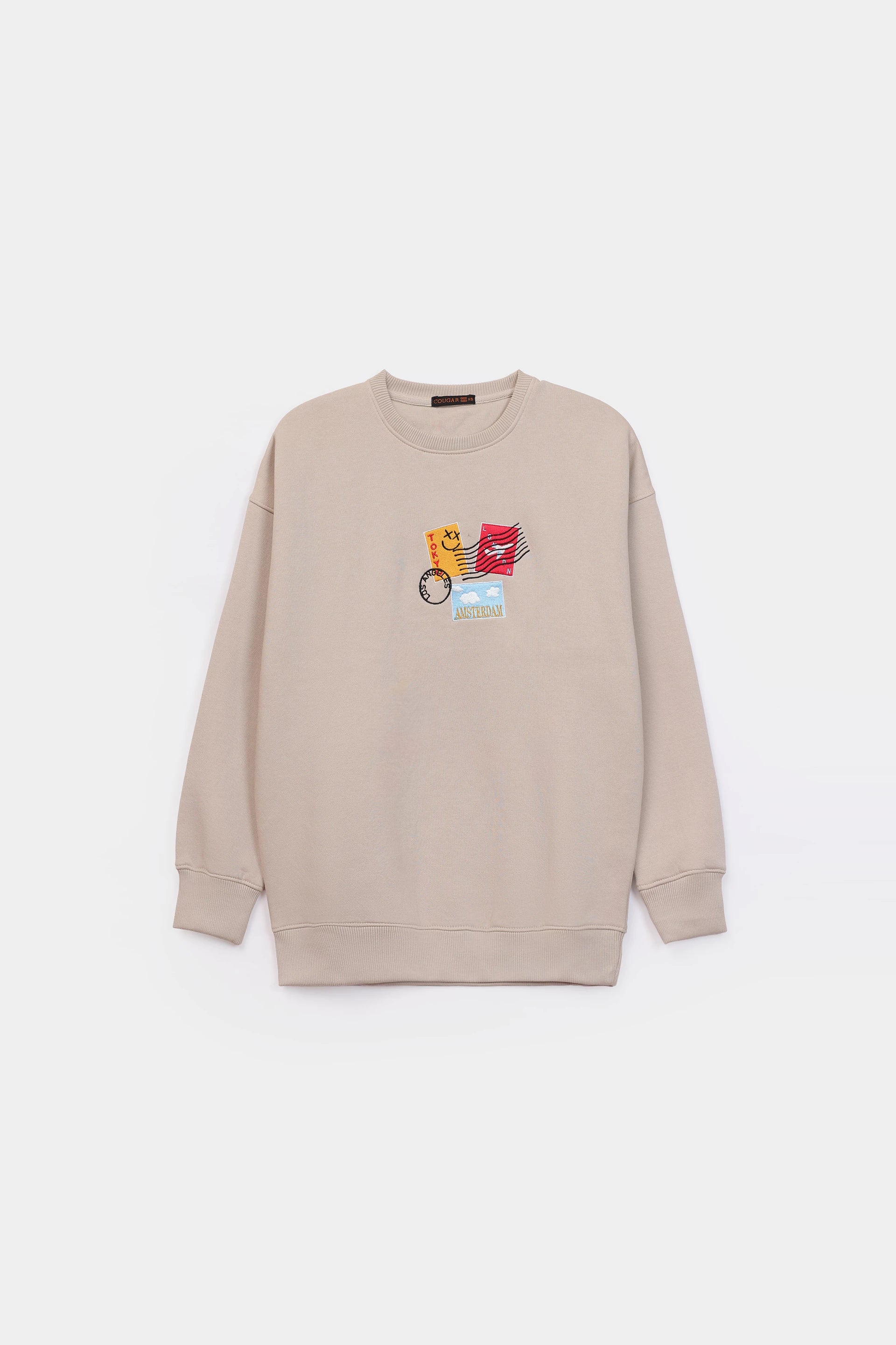 Embroidered Sweatshirt - Cougar Clothing