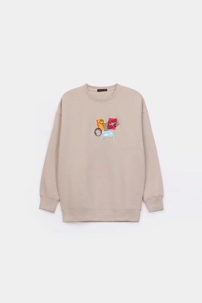 Embroidered Sweatshirt - Cougar Clothing