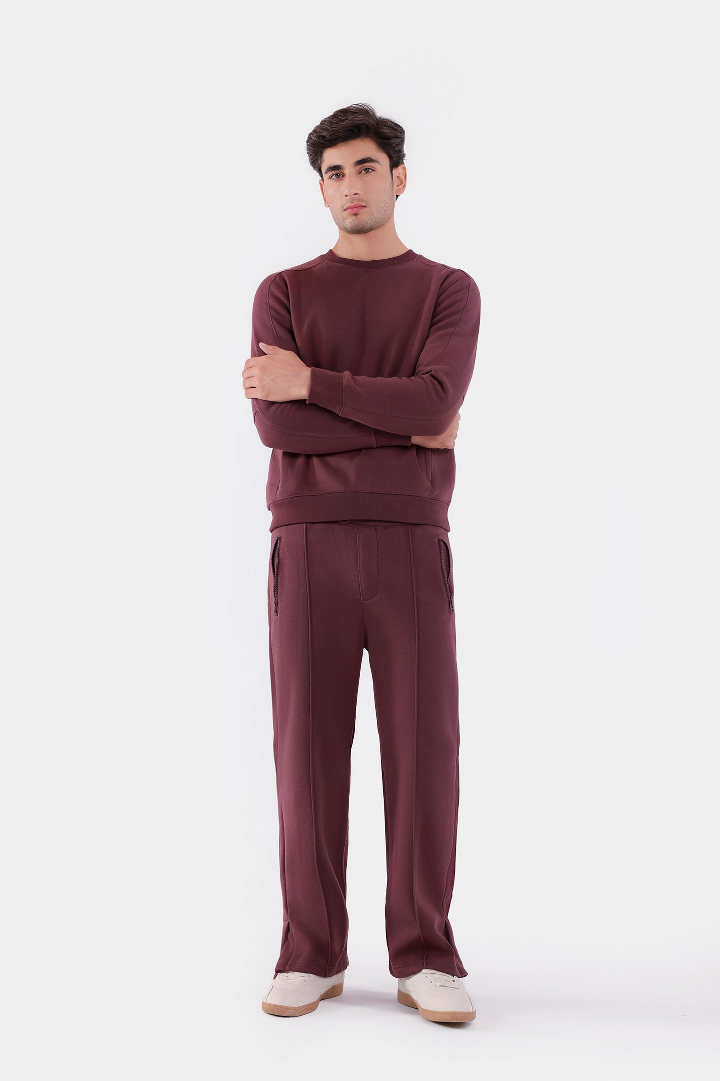 Raglan Fleece Sweatshirt - Cougar Clothing