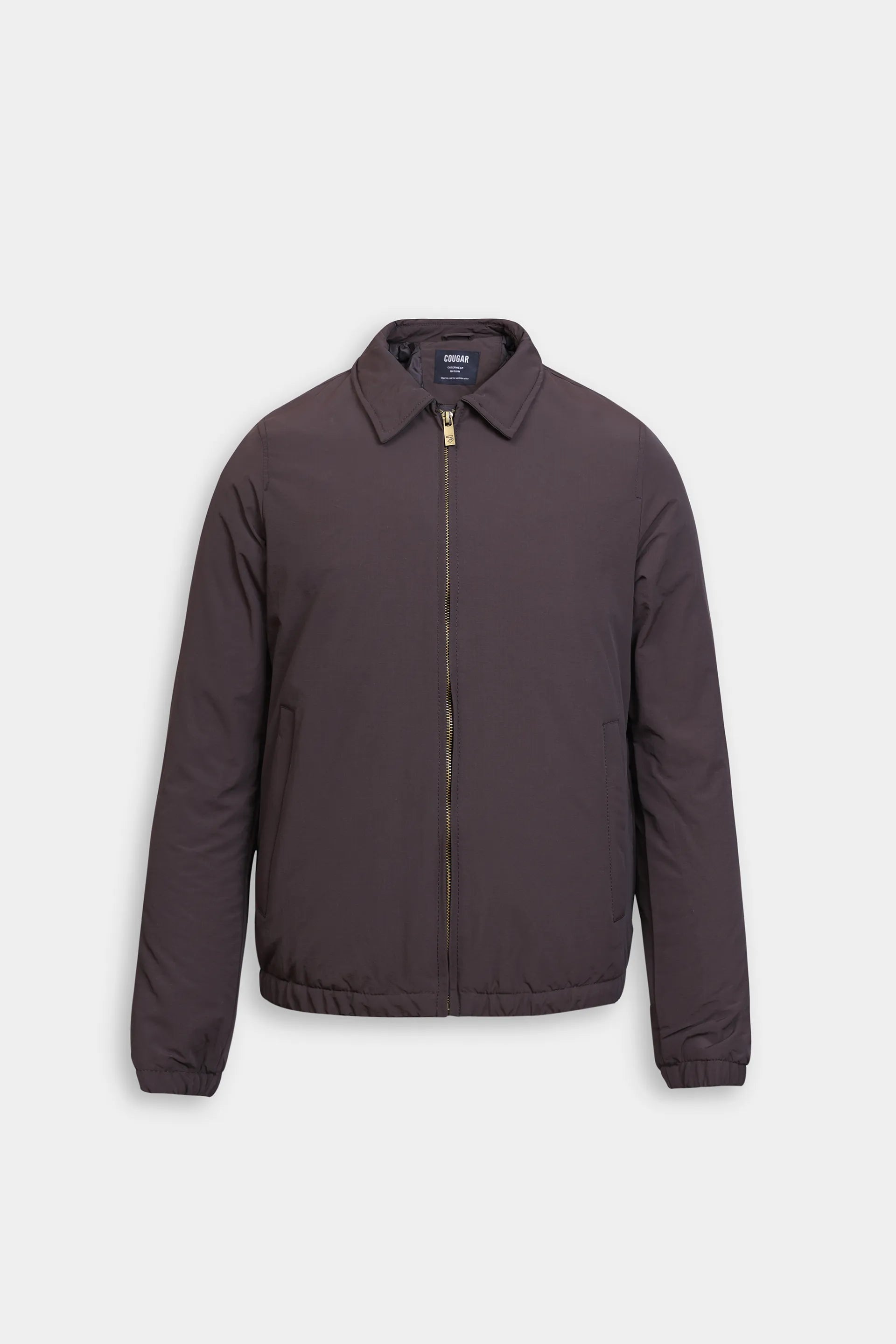 Zipper Collared Jacket - Cougar Clothing