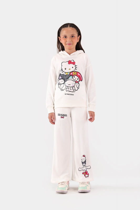 Kitty print Hoodie - Cougar Clothing