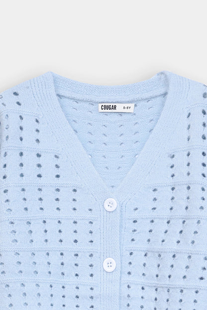 Open Knit Cardigan - Cougar Clothing