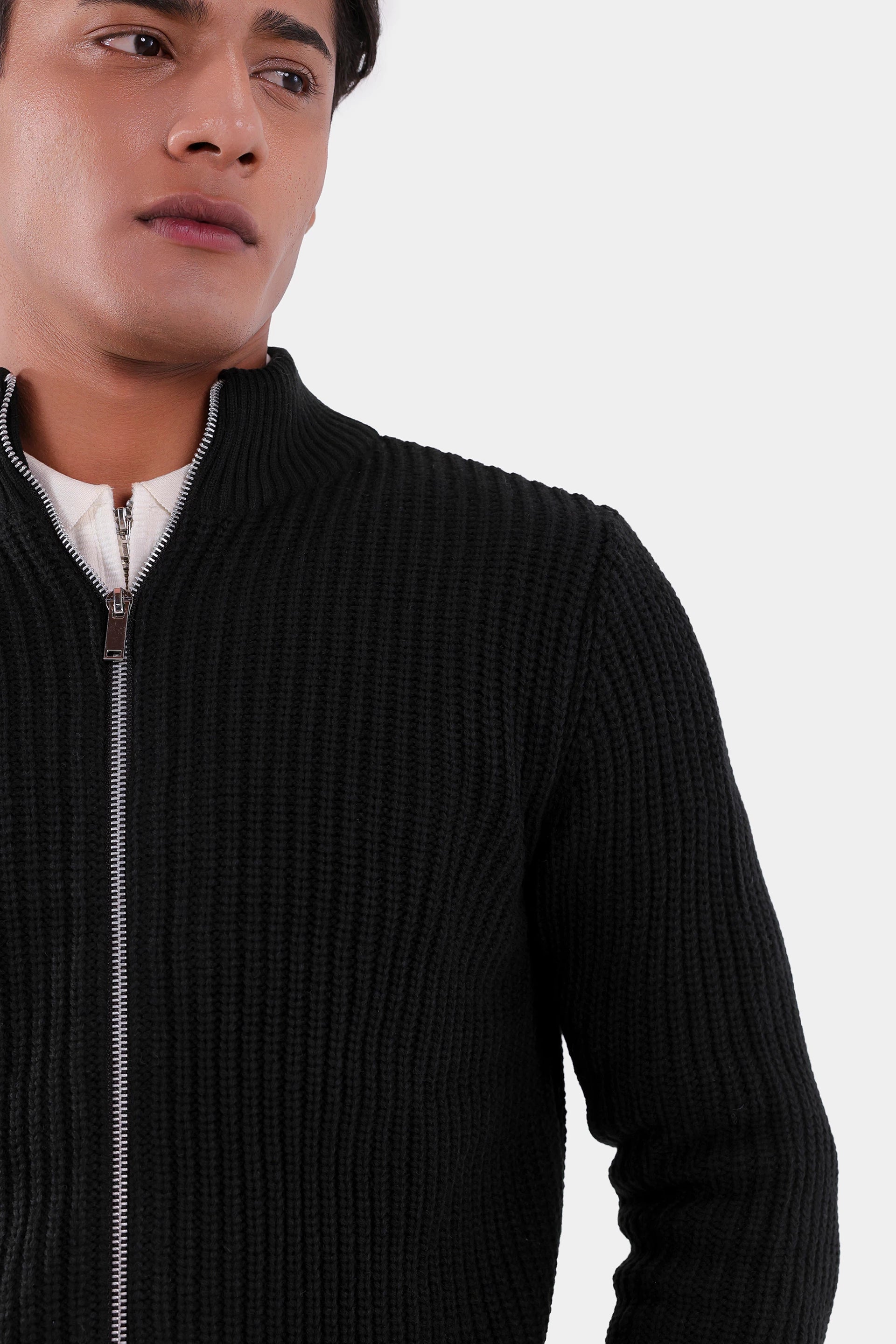 Zipper Sweater - Cougar Clothing