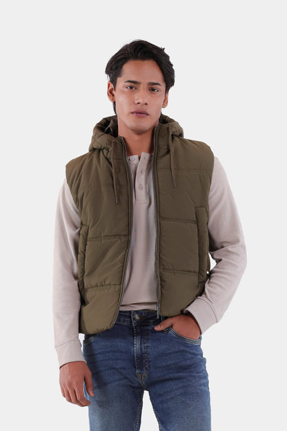 Hooded Gilet Jacket - Cougar Clothing