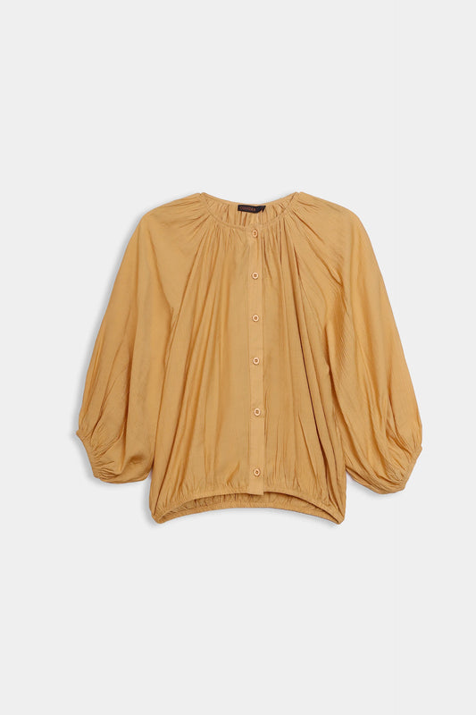 Button-Down Cotton Top - Cougar Clothing