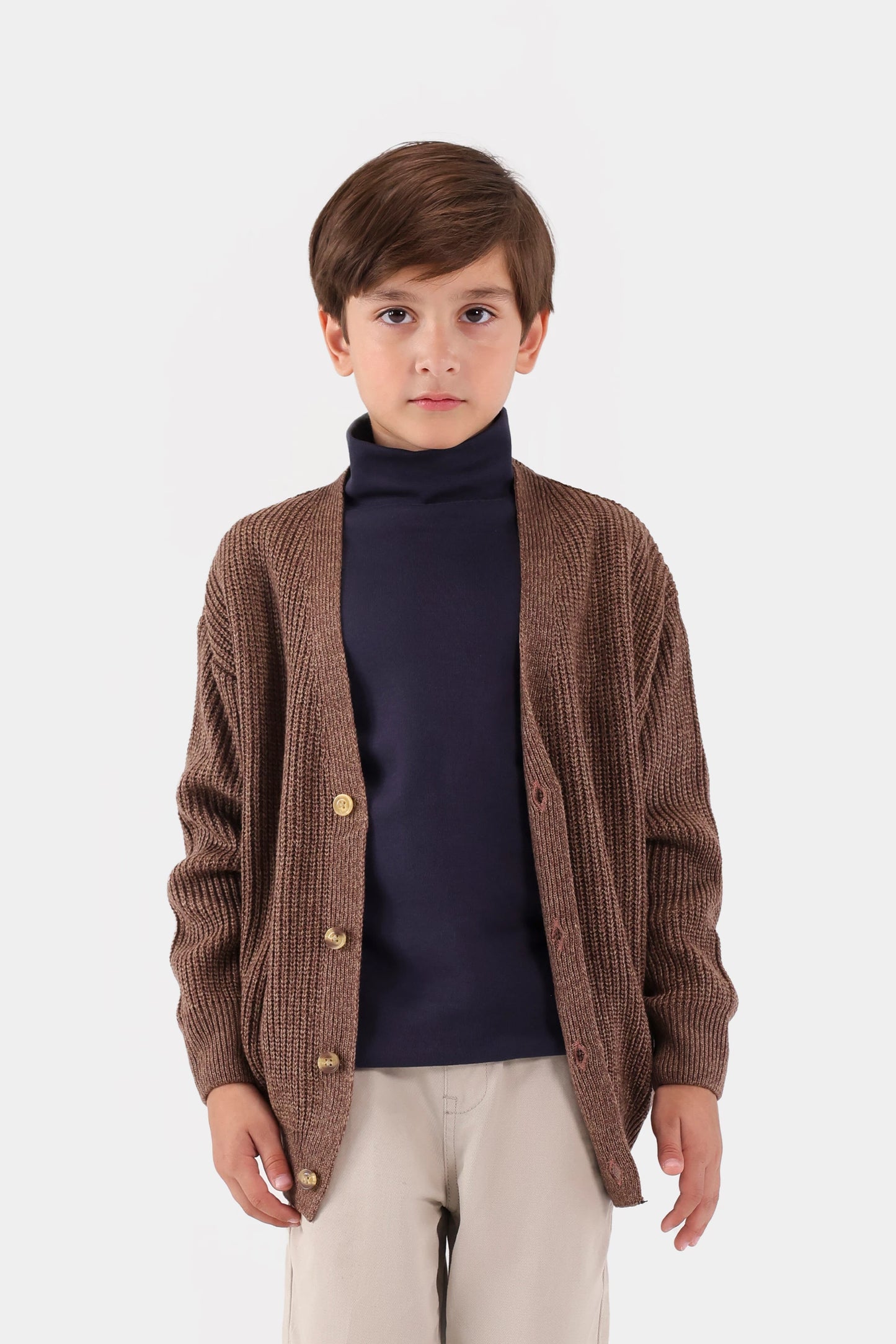 Button-Front Cardigan - Cougar Clothing