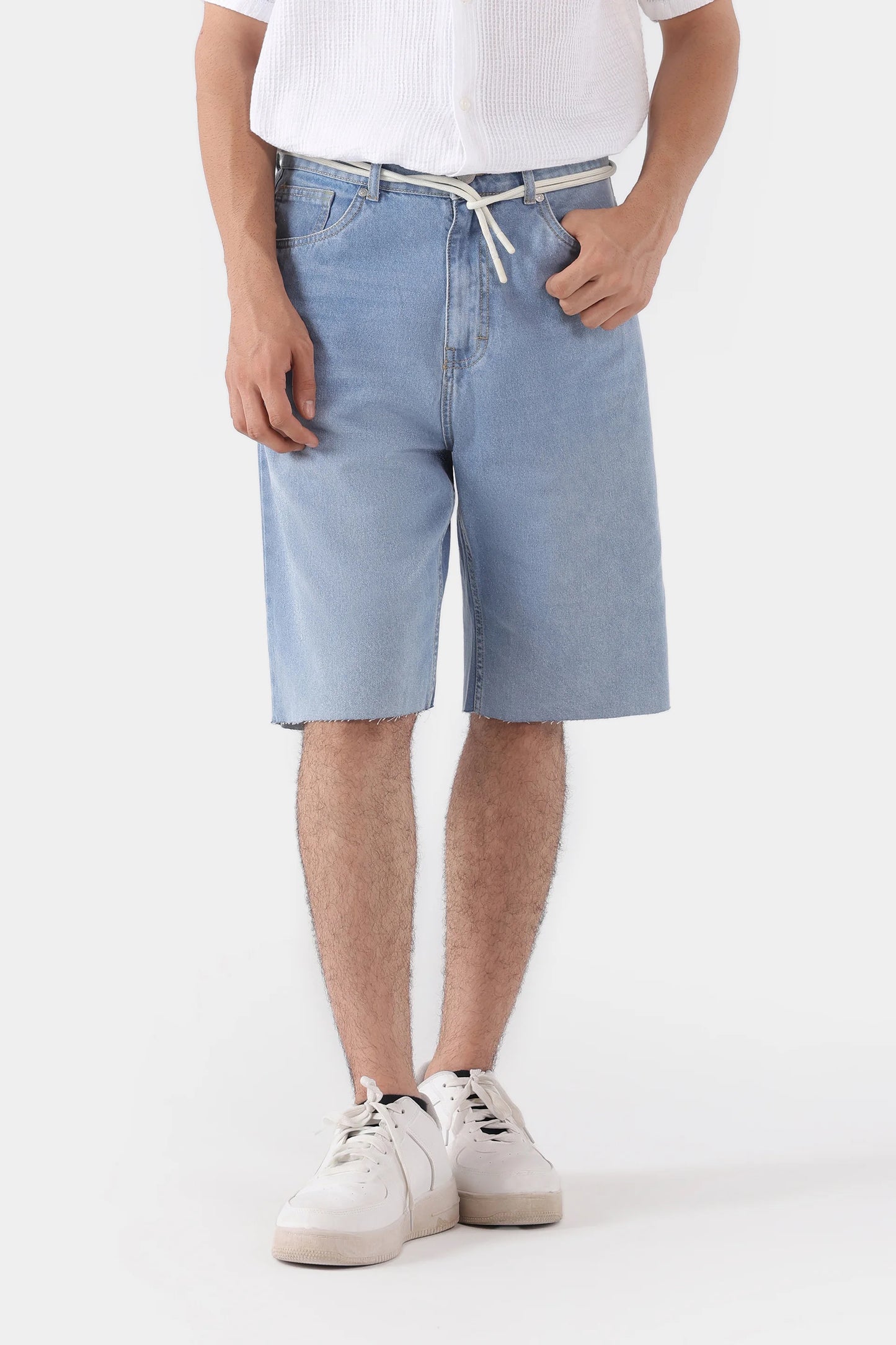 Relaxed Fit Denim Shorts - Cougar Clothing