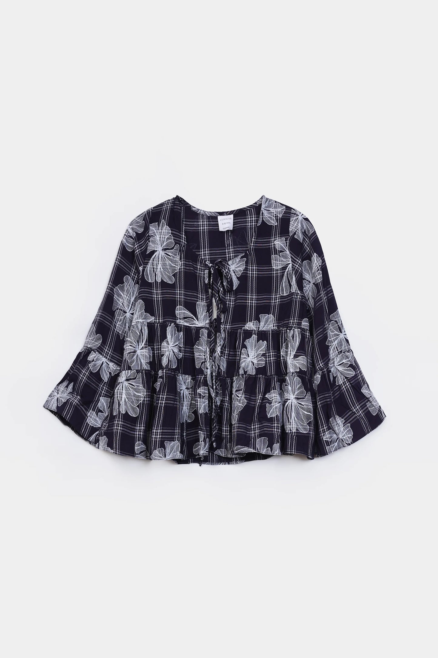 Printed Cotton Top - Cougar Clothing