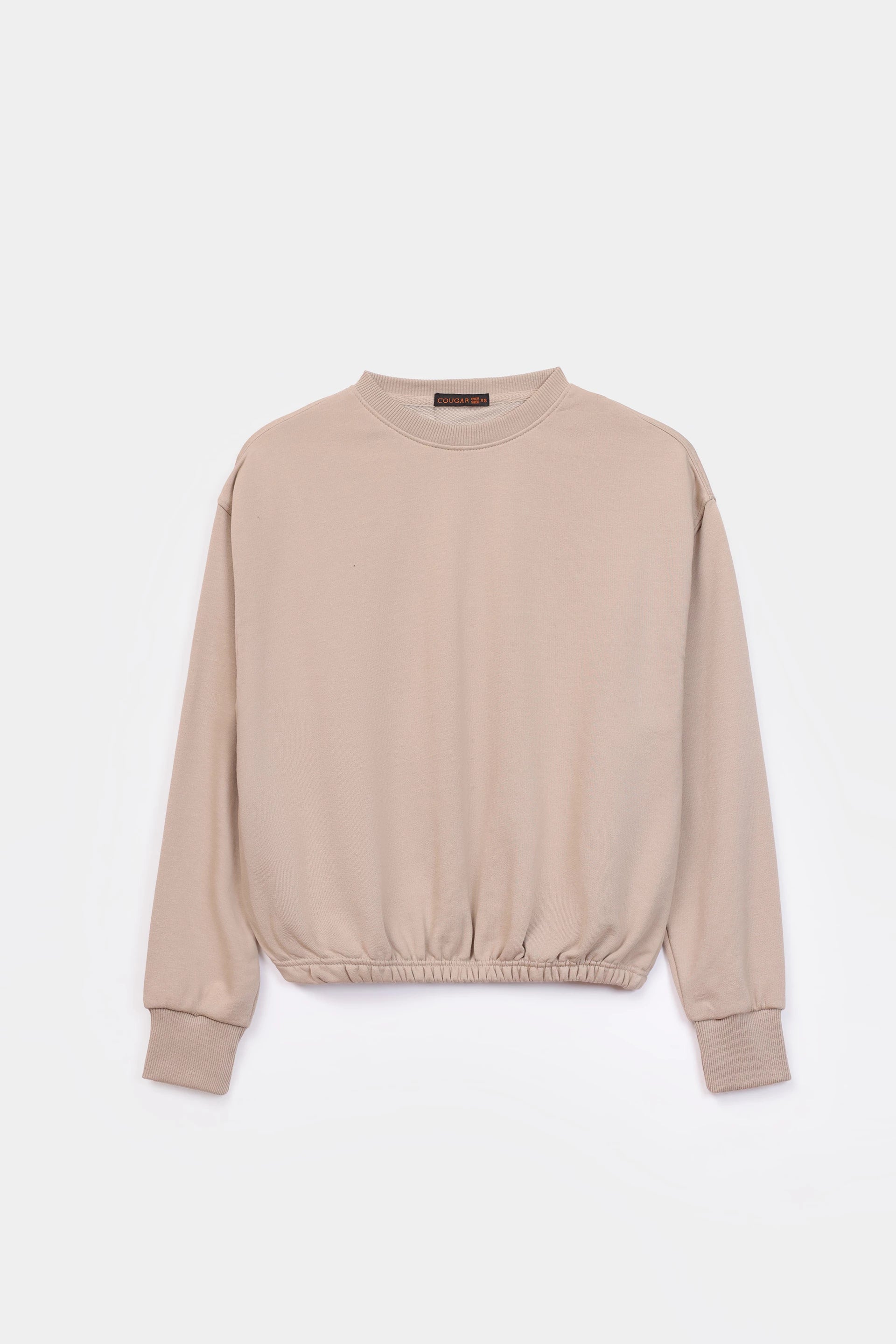 Cinched Waist Sweatshirt - Cougar Clothing