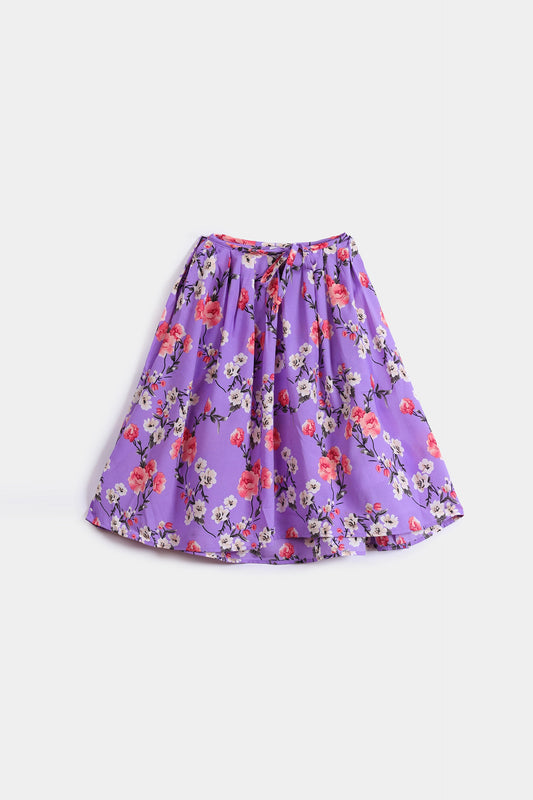 Printed Flared Top - Cougar Clothing