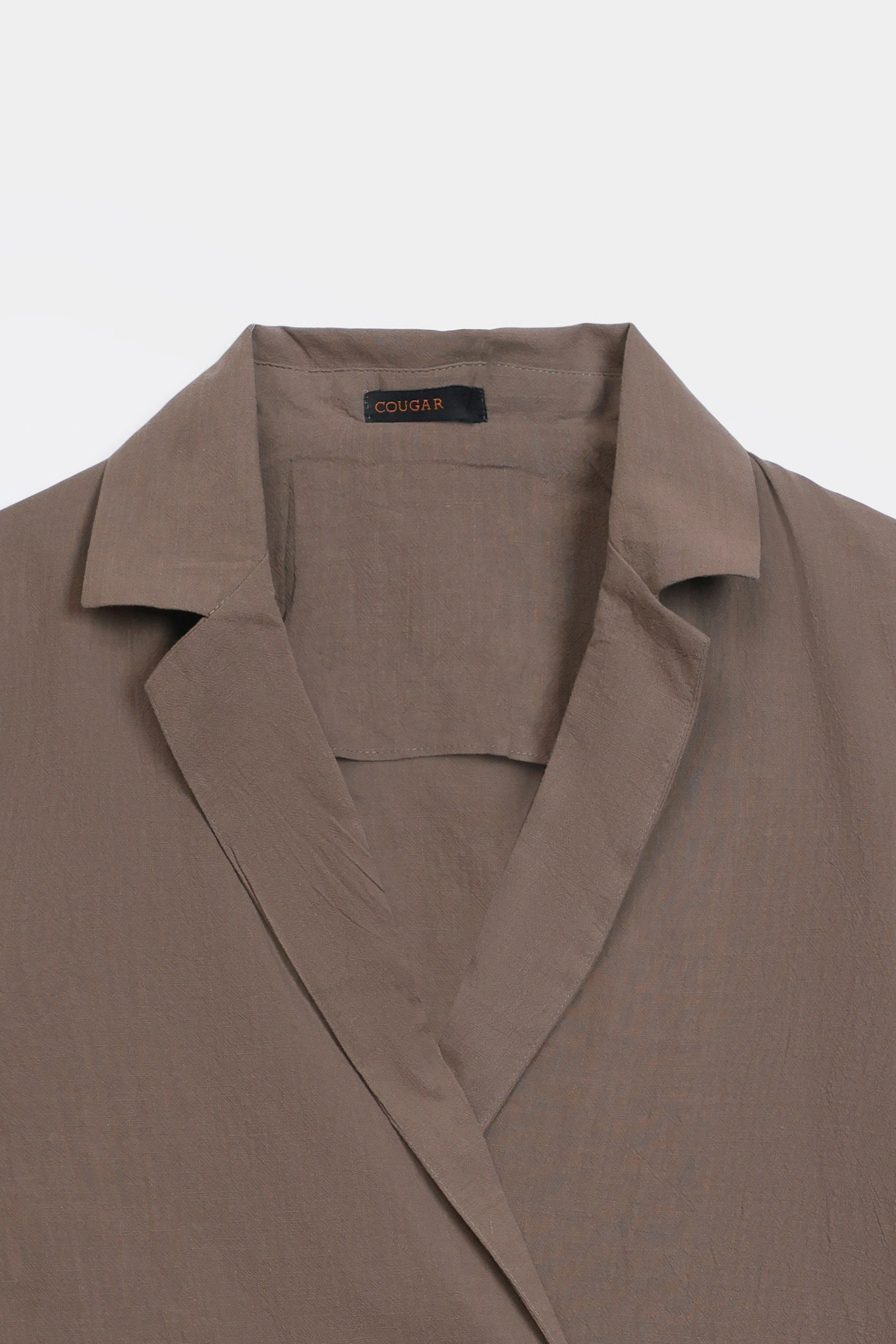Double-Breasted Blazer Top - Cougar Clothing