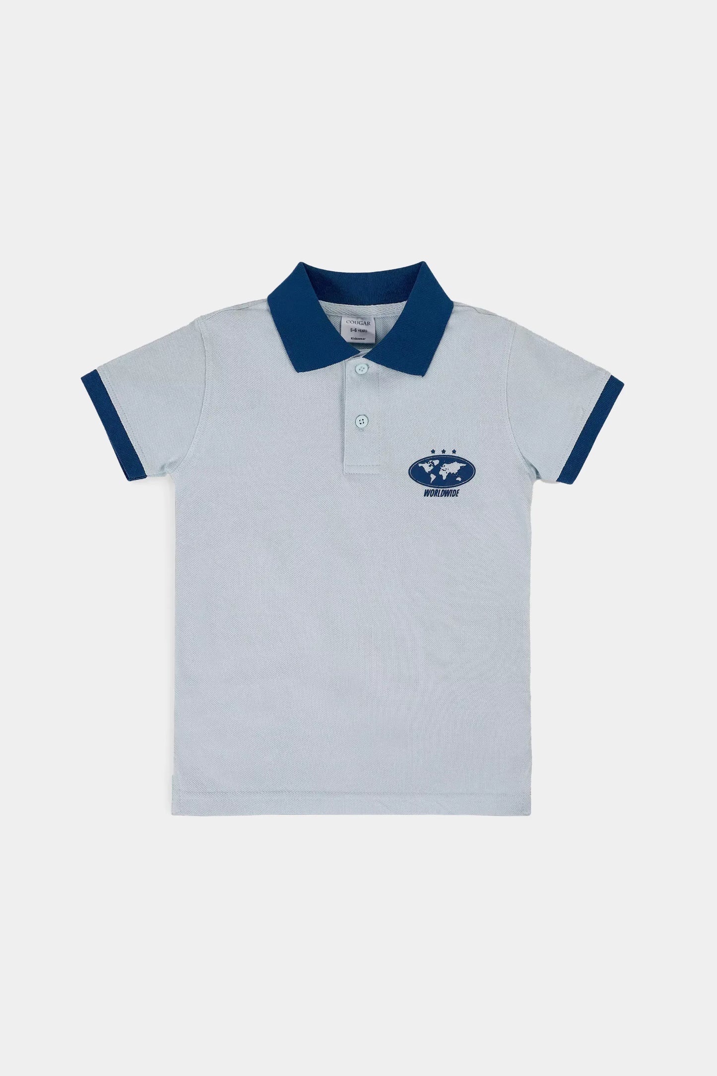 Contrast Collar Polo - Cougar Clothing