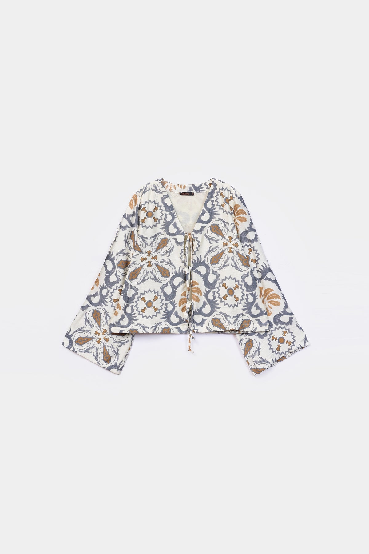 Drawstring Front Top - Cougar Clothing
