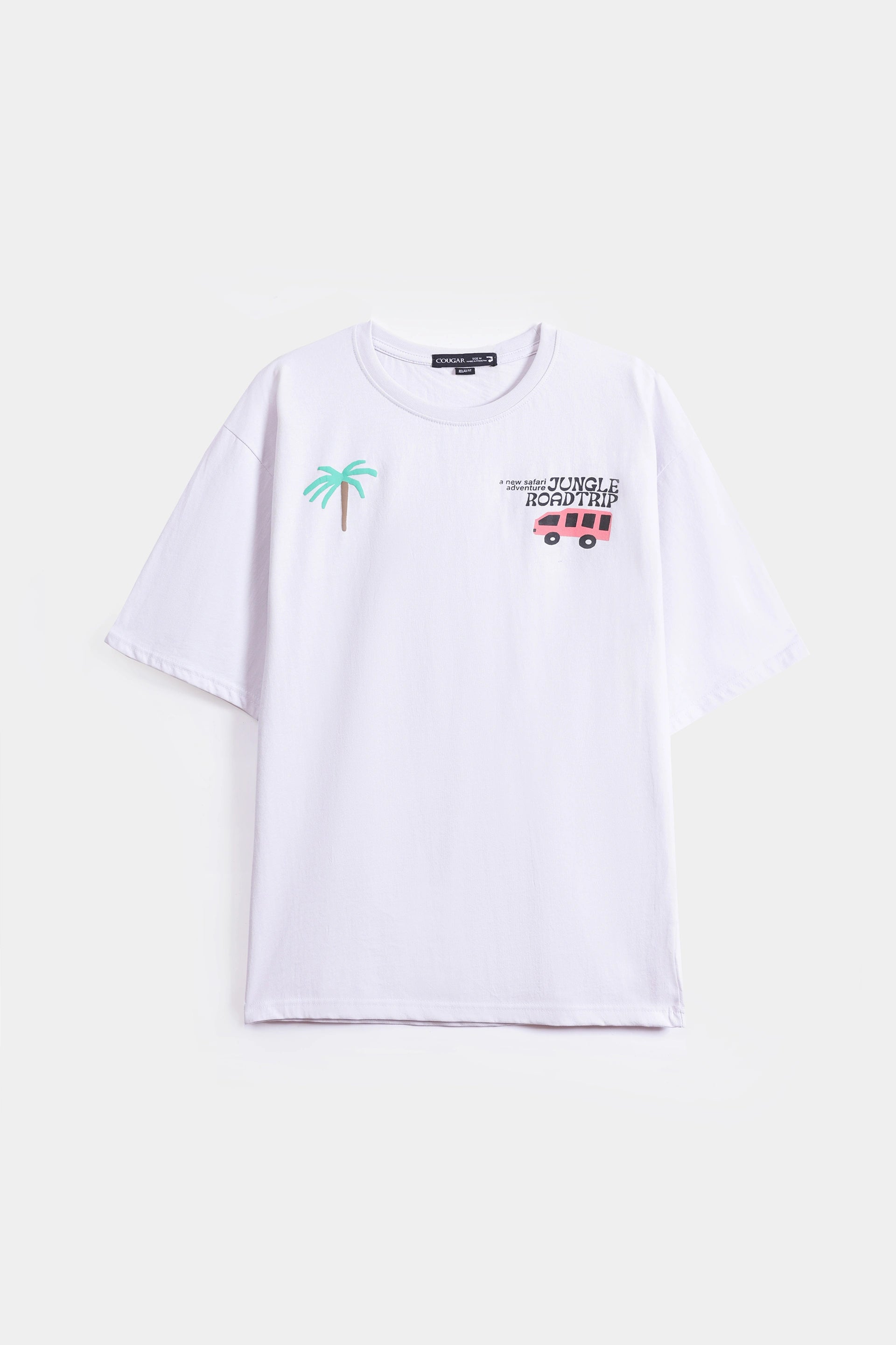 Relaxed Graphic T-Shirt - Cougar Clothing