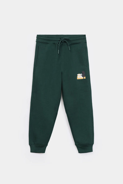 Printed Brushed-Inside Trousers - Cougar Clothing