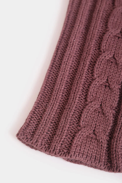 Cable Knit Leg Warmers - Cougar Clothing