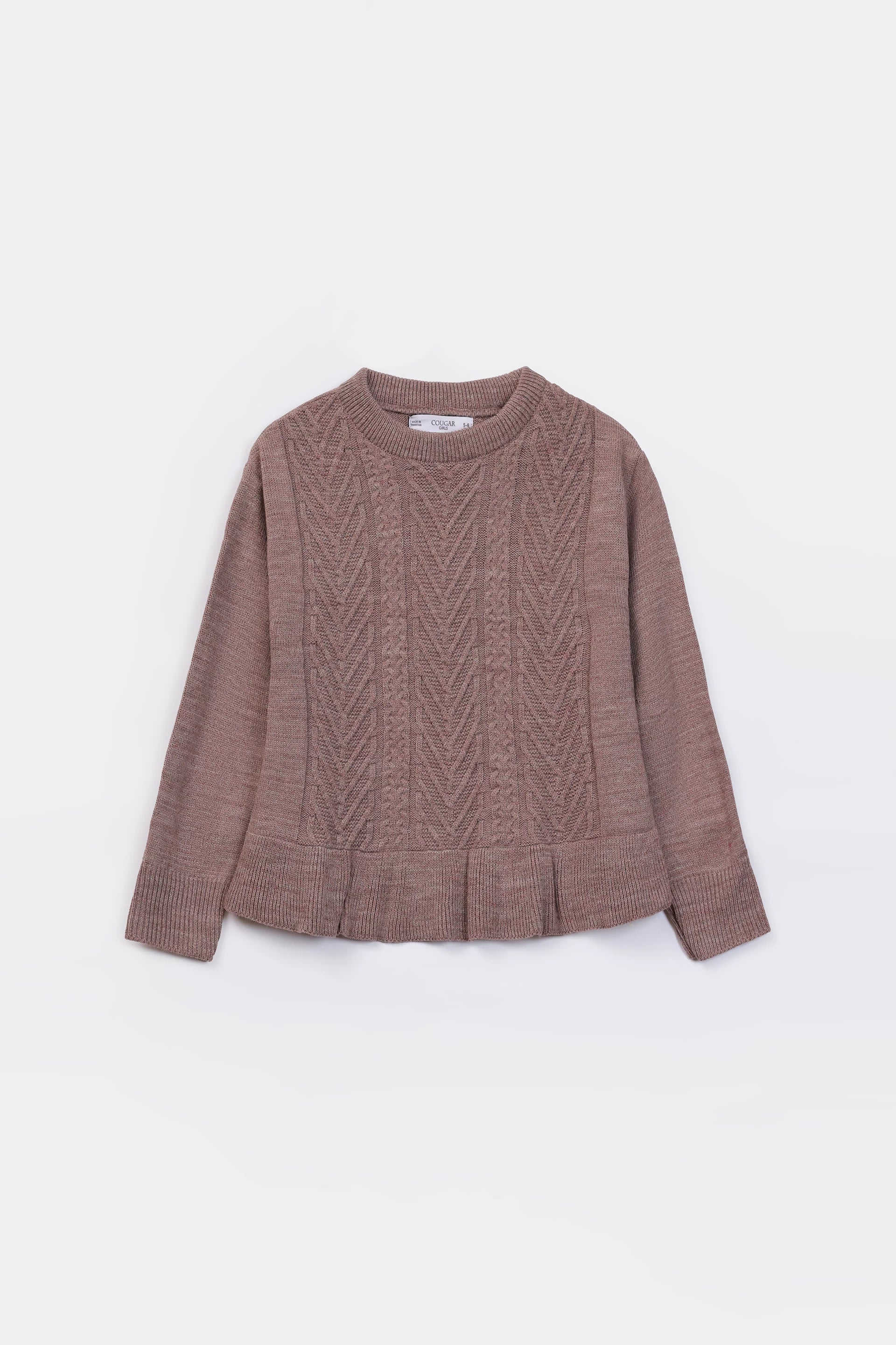 Textured Knit Sweater - Cougar Clothing