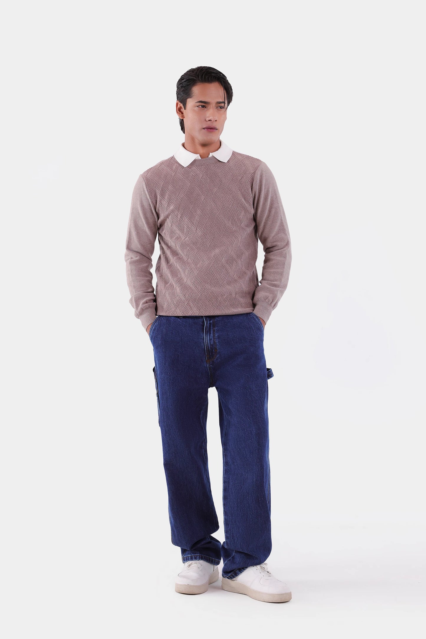 Textured Sweater - Cougar Clothing