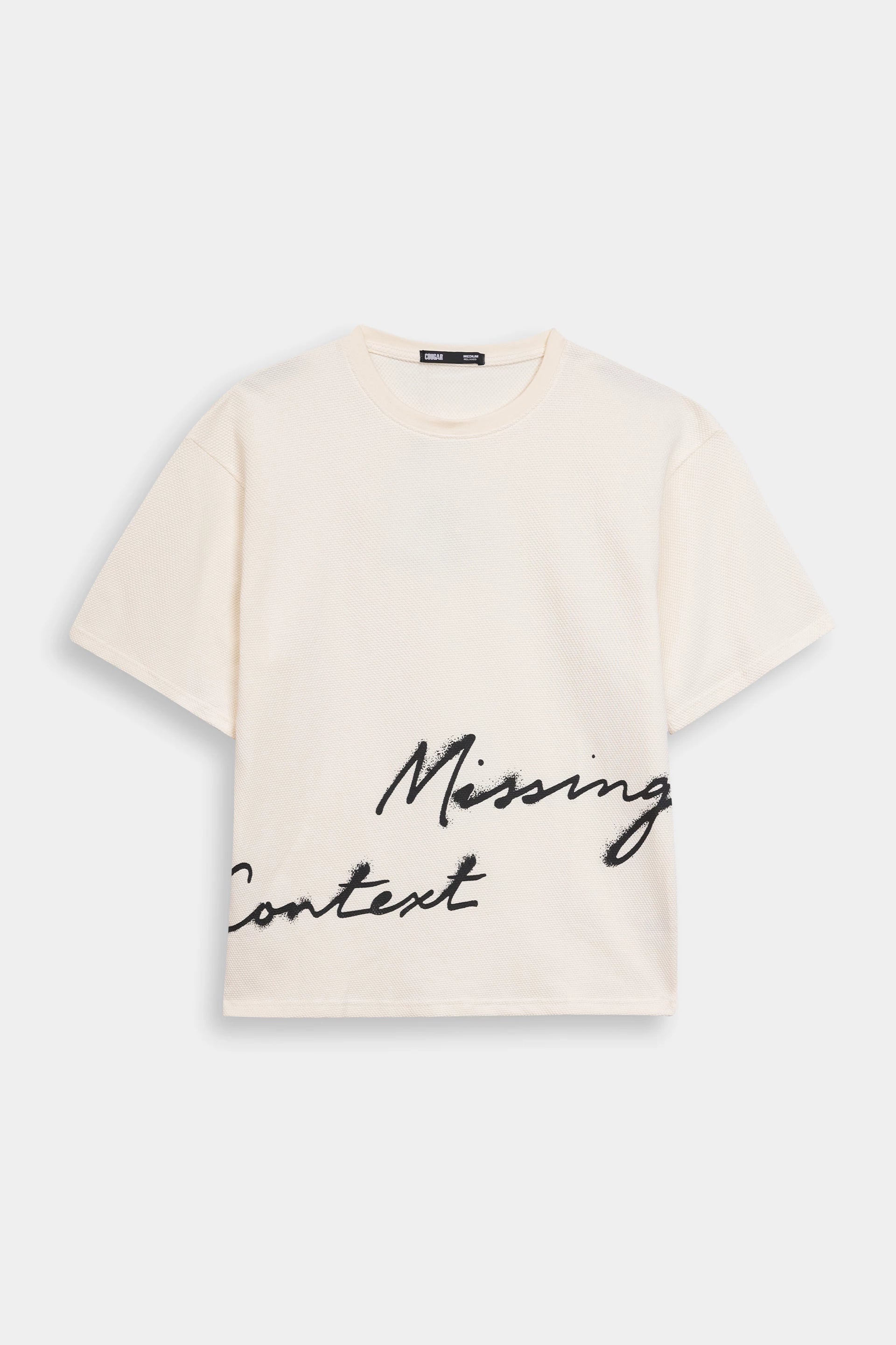 Popcorn-Knit T-Shirt - Cougar Clothing