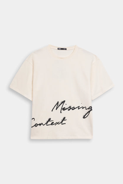 Popcorn-Knit T-Shirt - Cougar Clothing