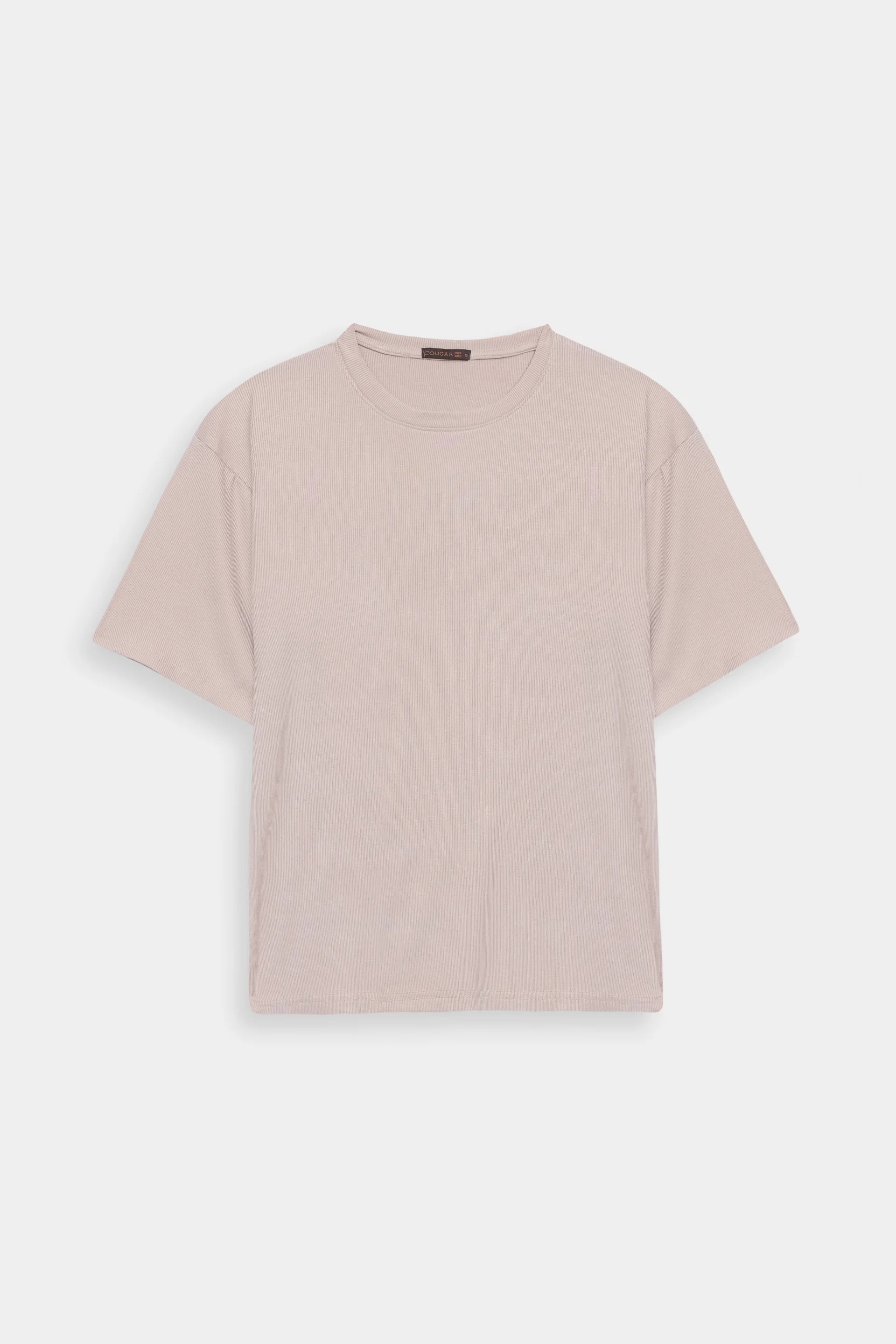 Ribbed Oversized T-Shirt - Cougar Clothing