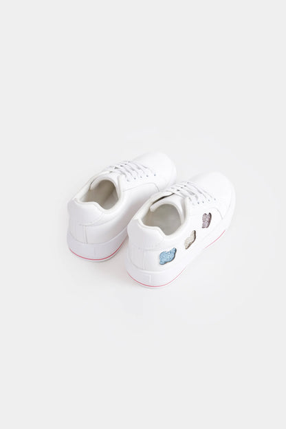 Glitter Bloom Sneakers - Cougar Clothing
