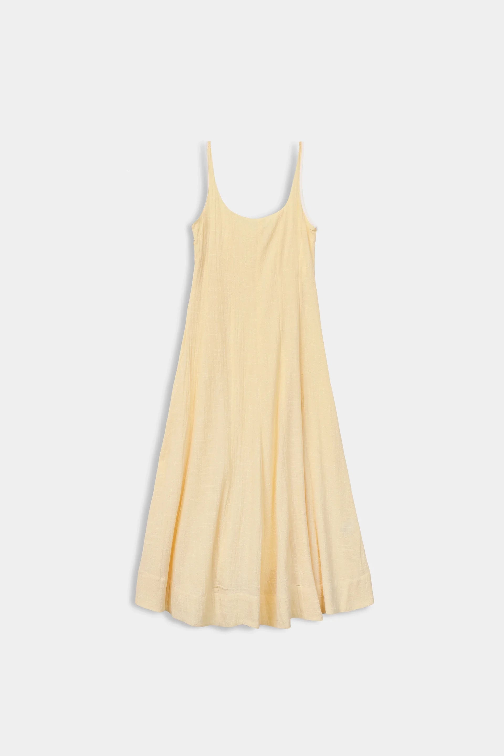 Scoop Neck Long Dress - Cougar Clothing