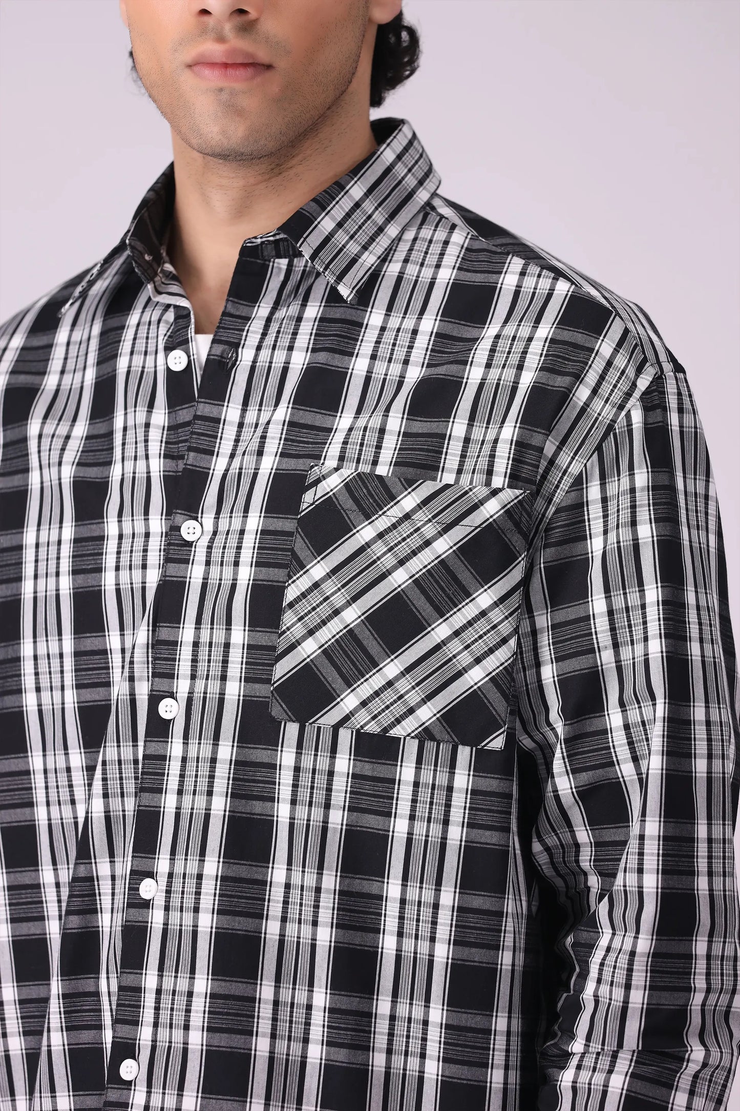 Relaxed Fit Check Shirt - Cougar Clothing