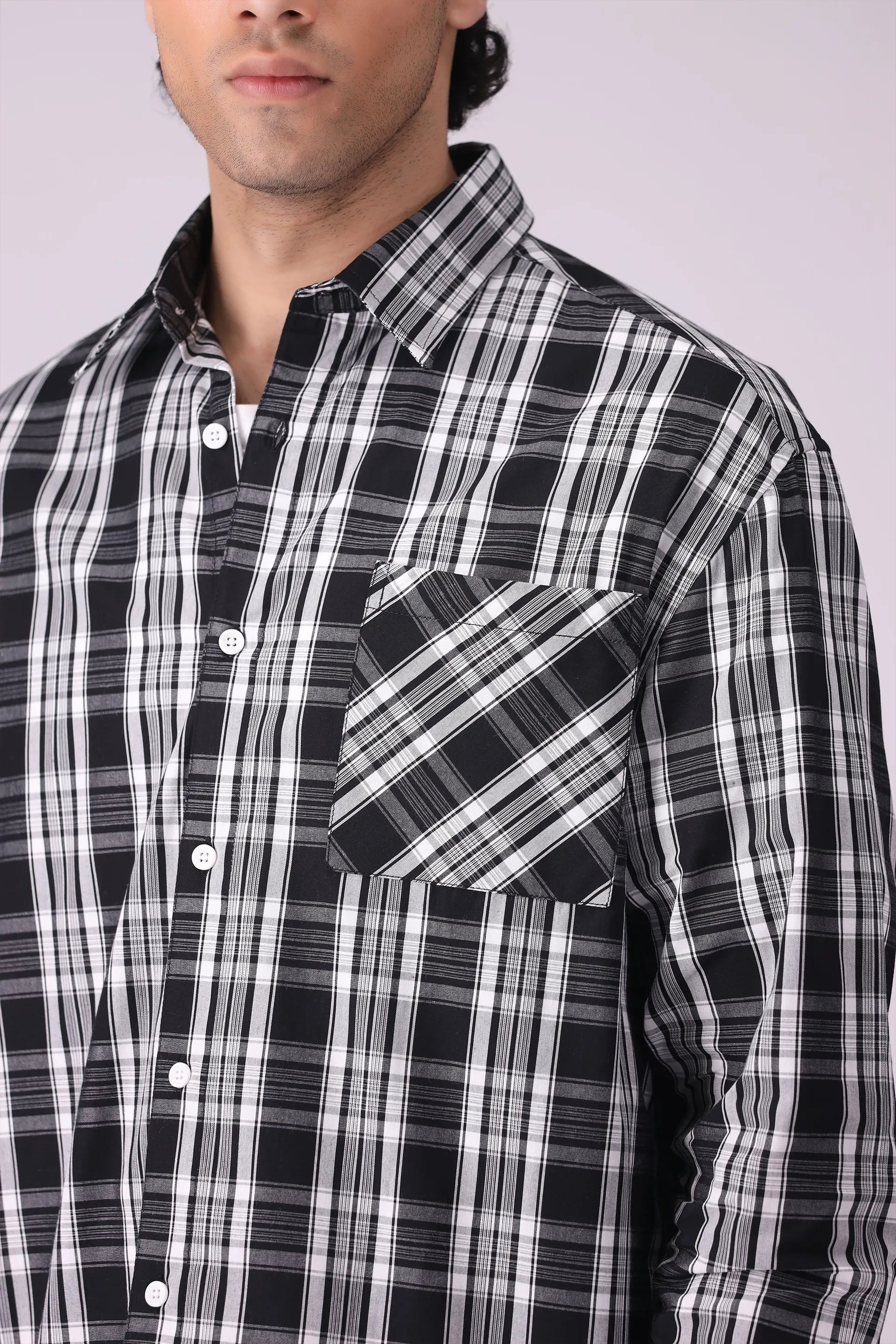 Relaxed Fit Check Shirt - Cougar Clothing