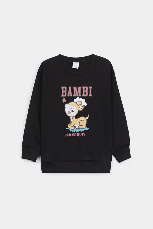 Character Graphic Sweatshirt - Cougar Clothing