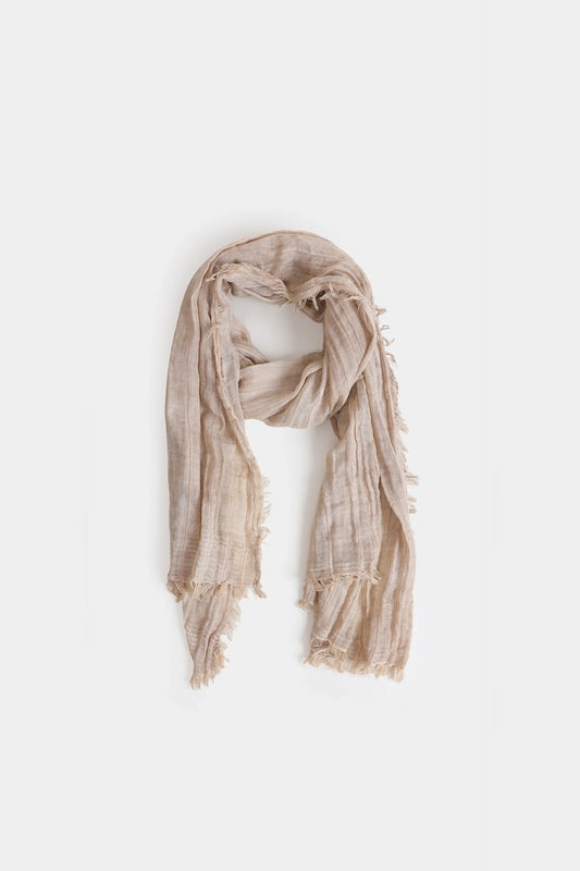 Textured Striped Scarf - Cougar Clothing