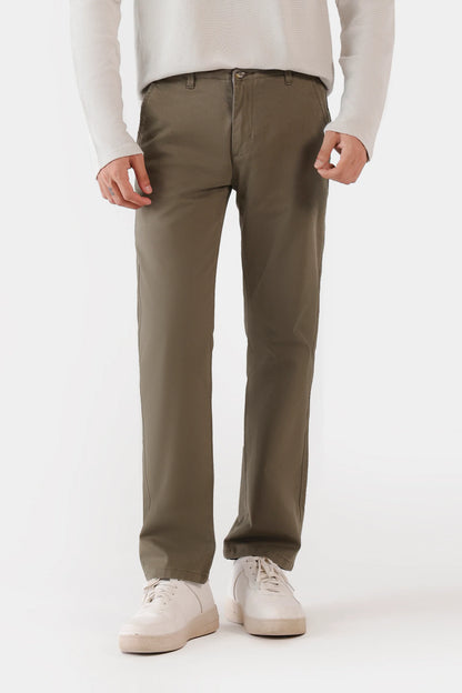 Basic Twill Chino Pants - Cougar Clothing