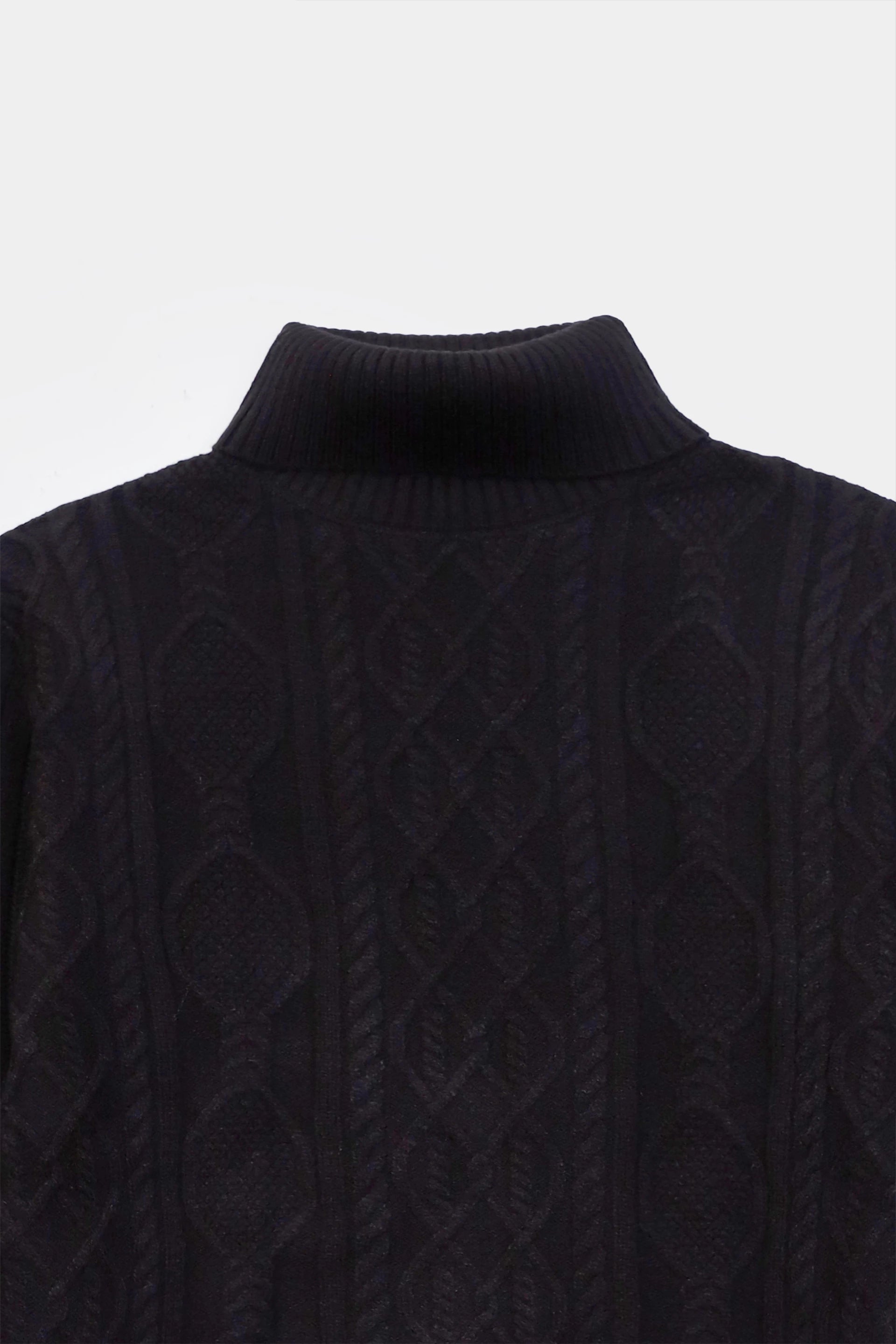 Textured Knit Roll Neck Sweater - Cougar Clothing
