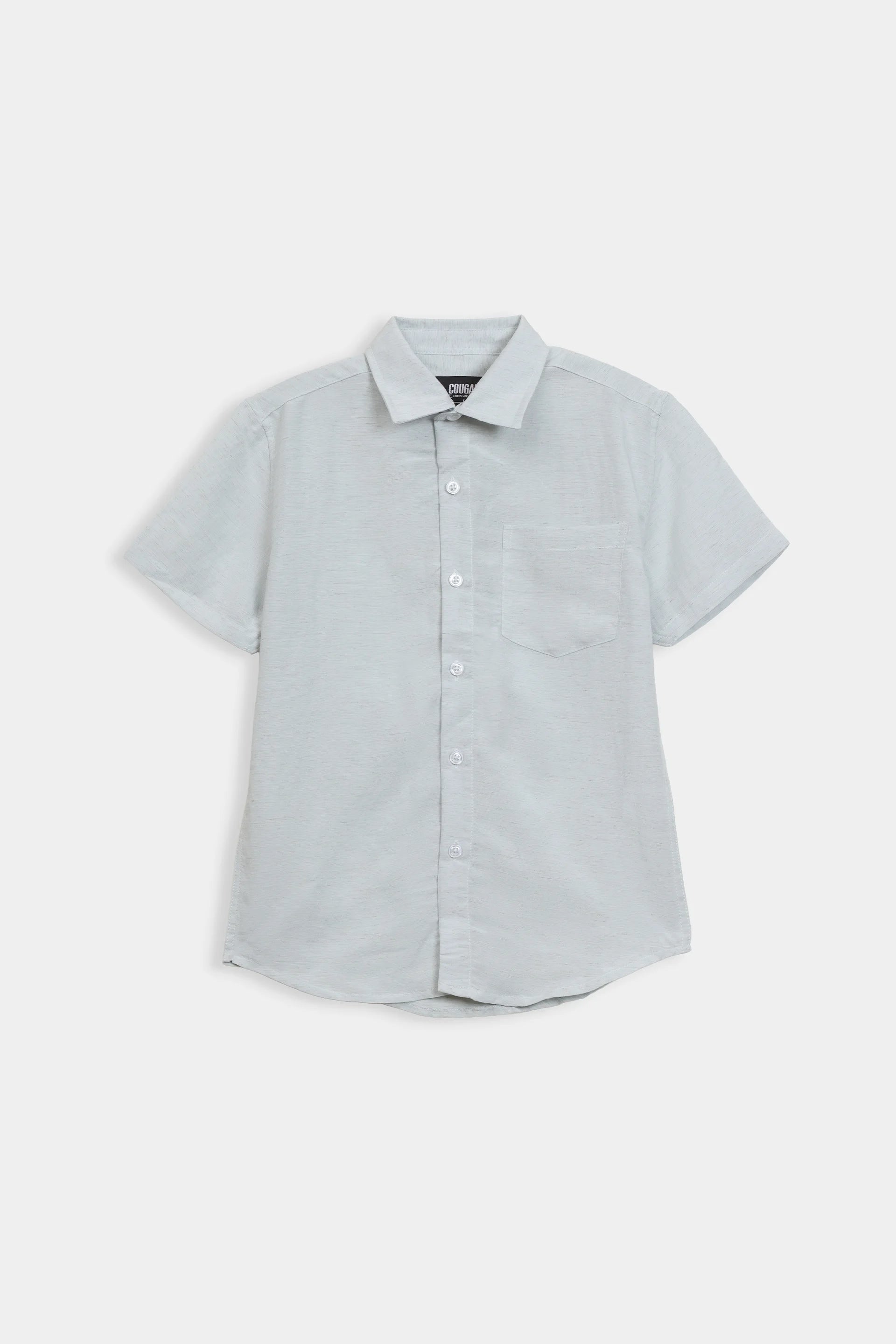 Patch Pocket Textured Shirt - Cougar Clothing