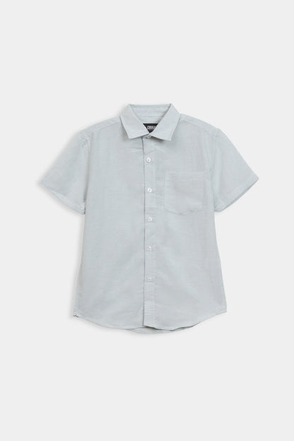 Patch Pocket Textured Shirt - Cougar Clothing