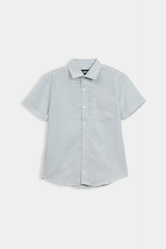 Patch Pocket Textured Shirt - Cougar Clothing