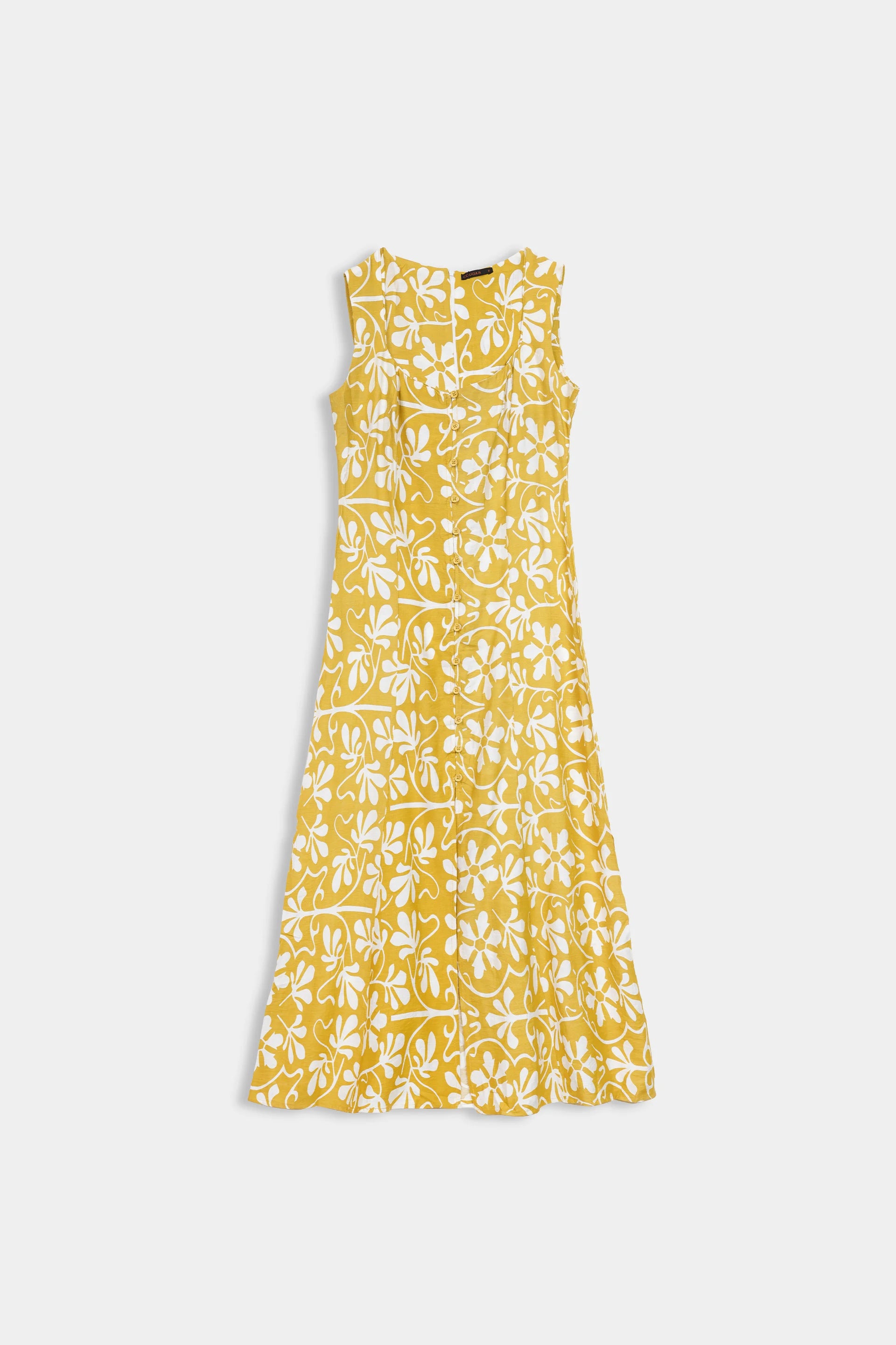 Printed Long Dress - Cougar Clothing