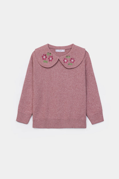Peter Pan Collared Sweater - Cougar Clothing