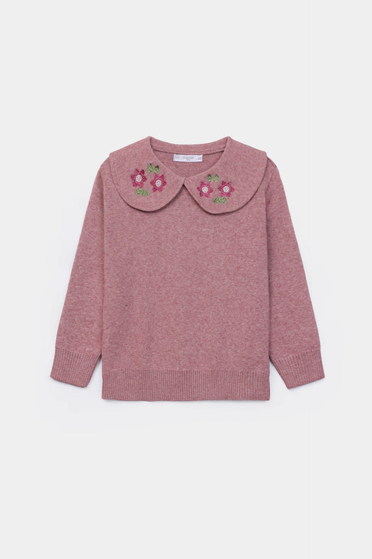 Peter Pan Collared Sweater - Cougar Clothing