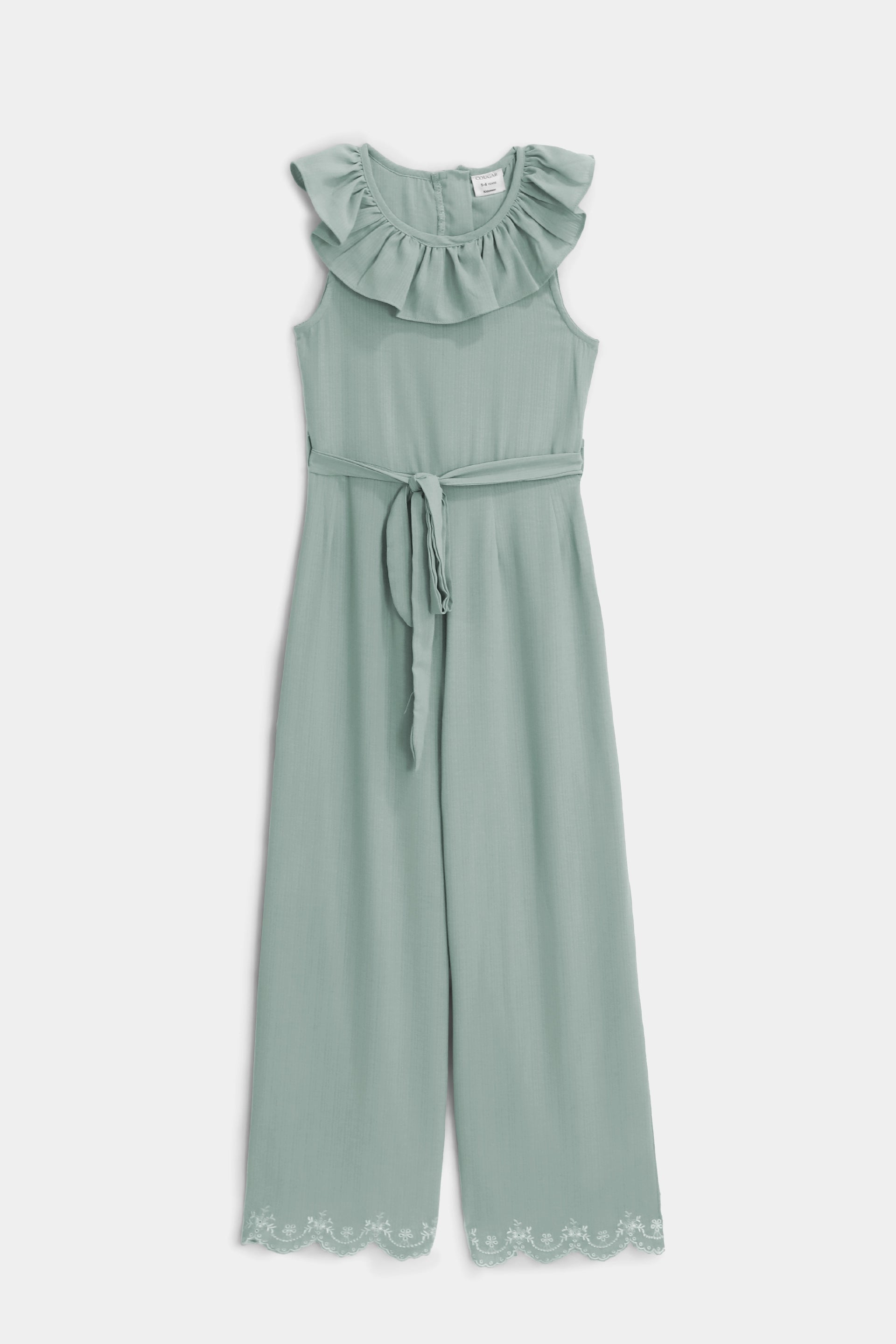 Belted Jumpsuit - Cougar Clothing