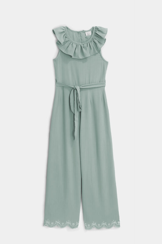 Belted Jumpsuit - Cougar Clothing