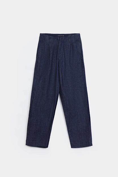 Wide Leg Pleated Trousers - Cougar Clothing