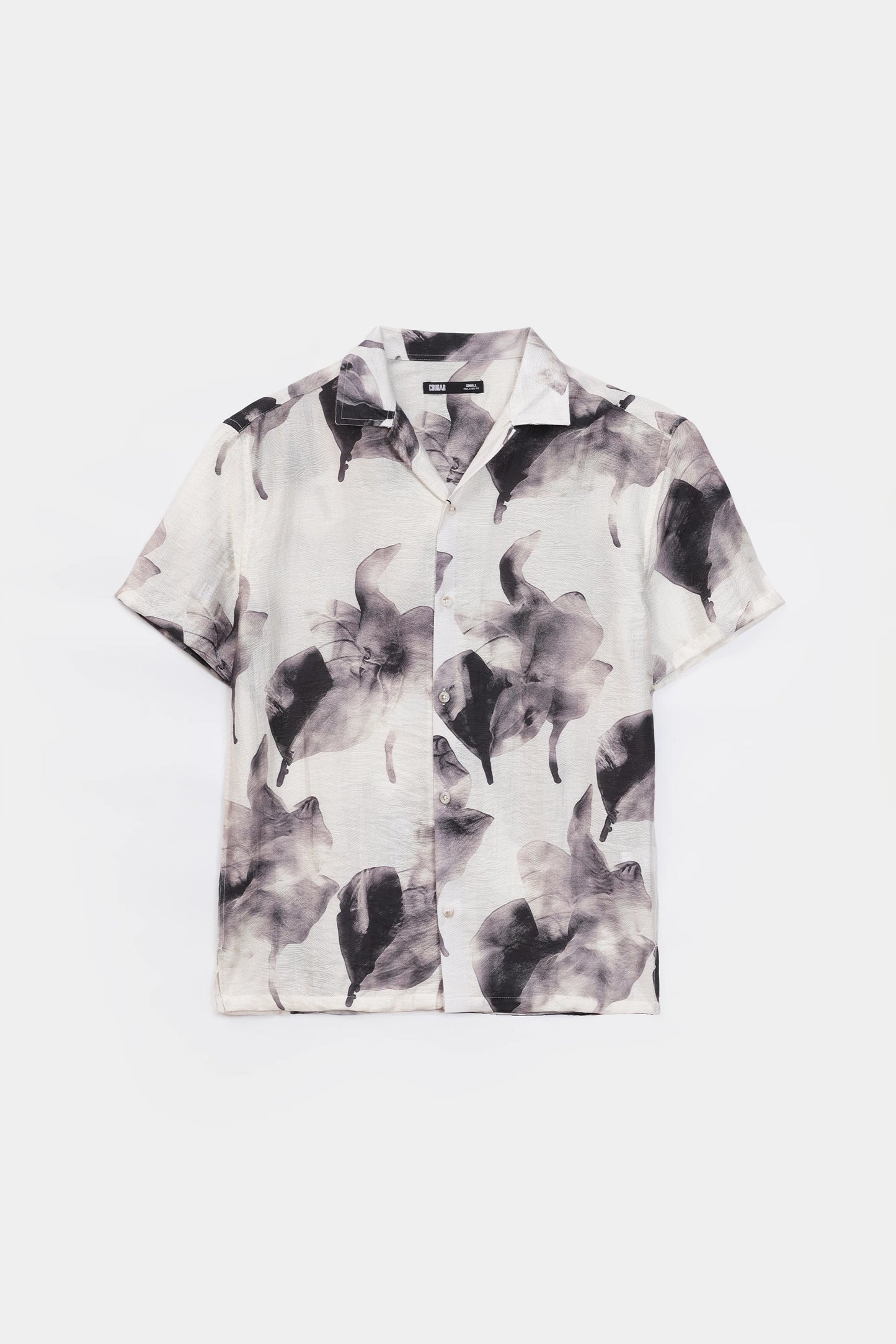 Relaxed Abstract Print Shirt - Cougar Clothing
