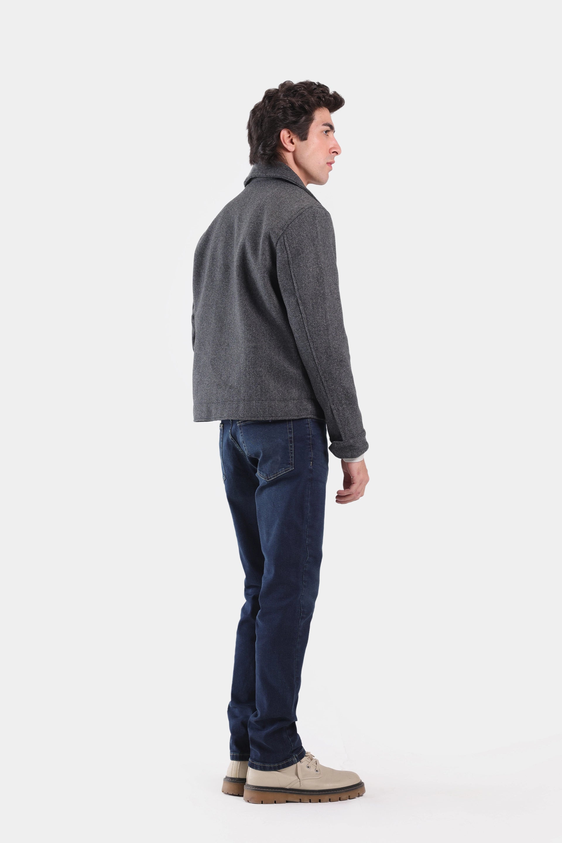 Textured Tweed Jacket - Cougar Clothing