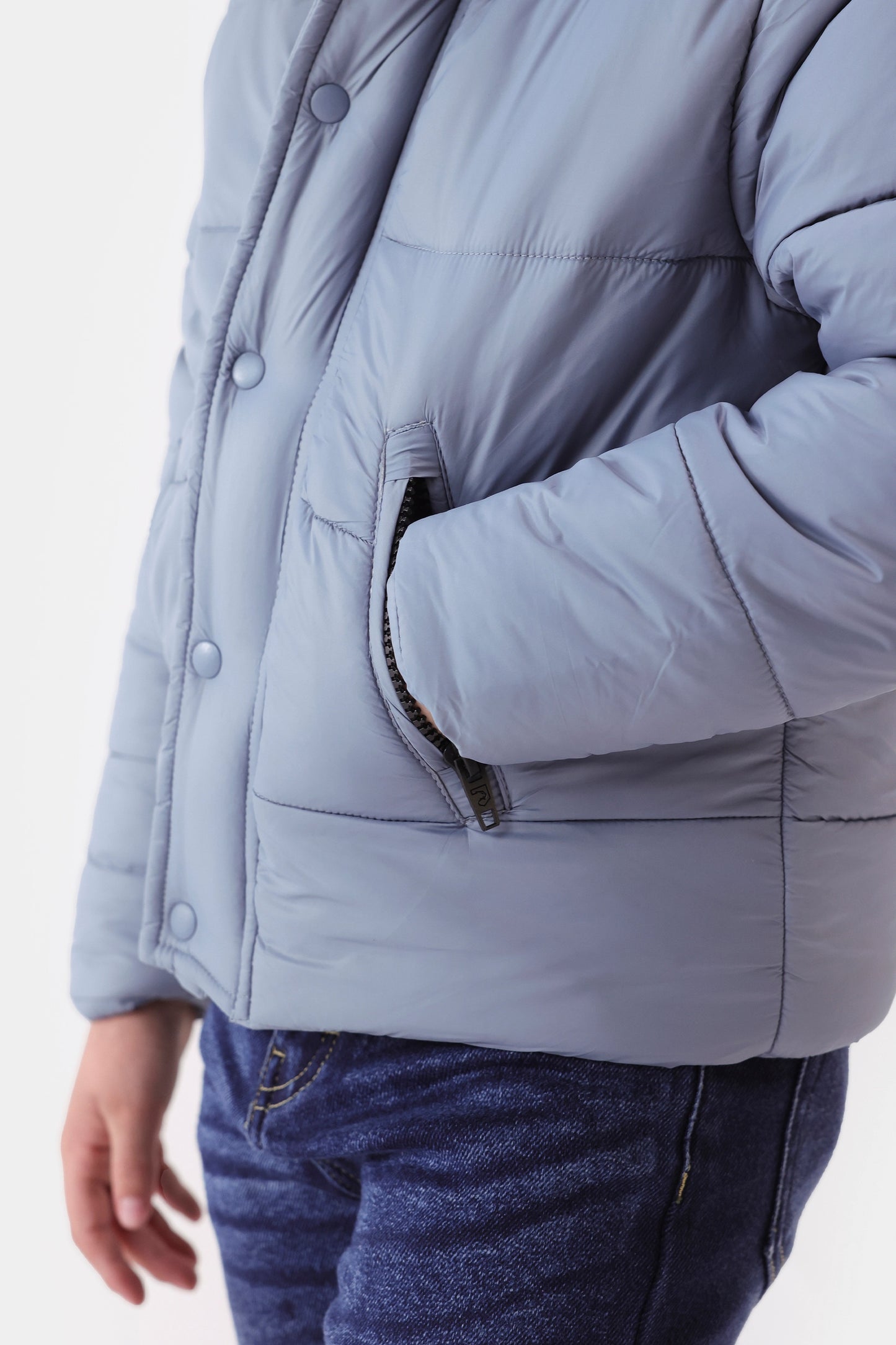 Hooded Quilted Jacket - Cougar Clothing