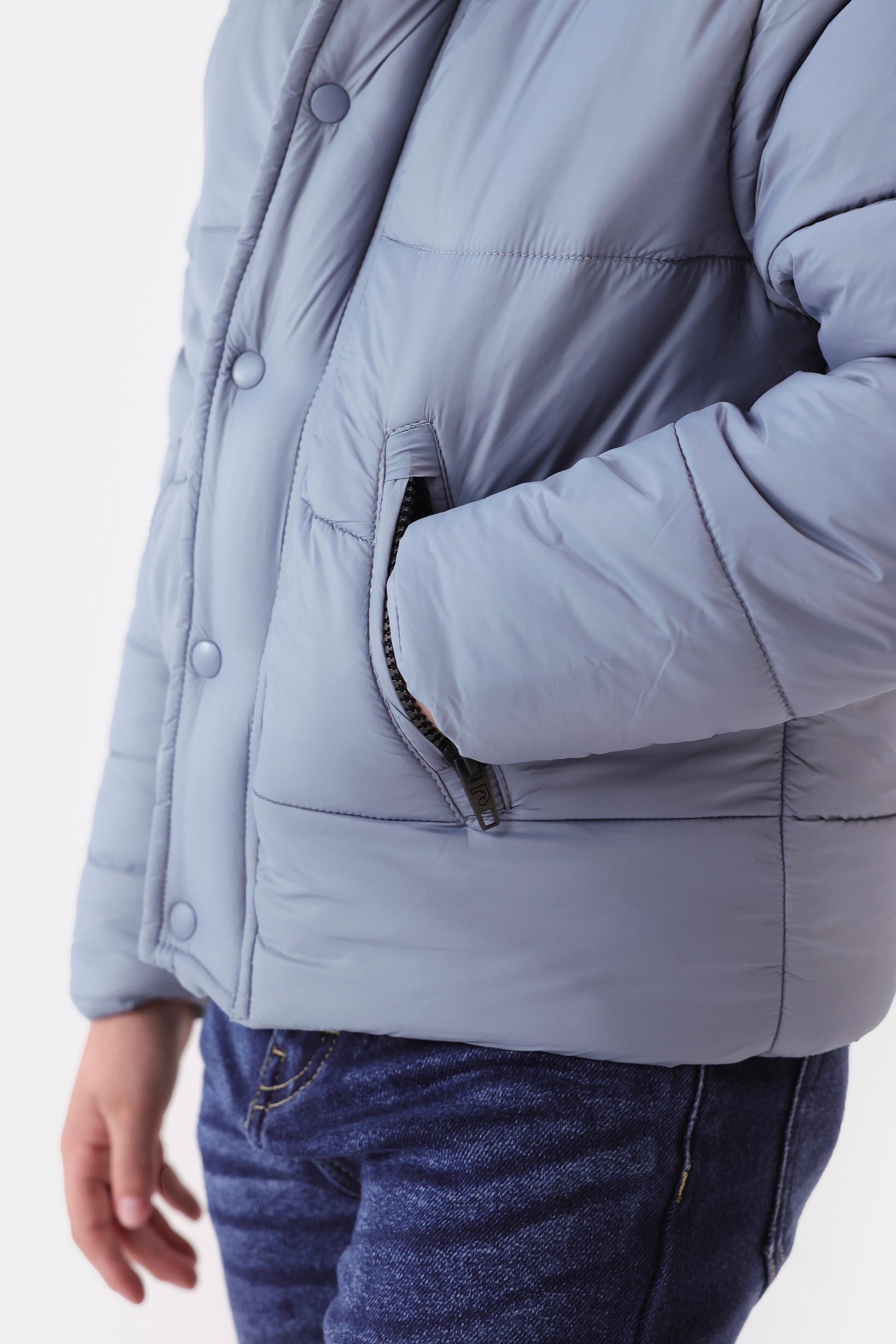 Hooded Quilted Jacket - Cougar Clothing