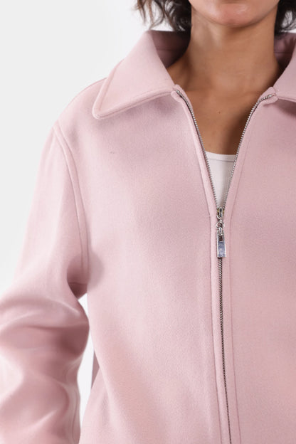 Tweed Zipper Jacket - Cougar Clothing