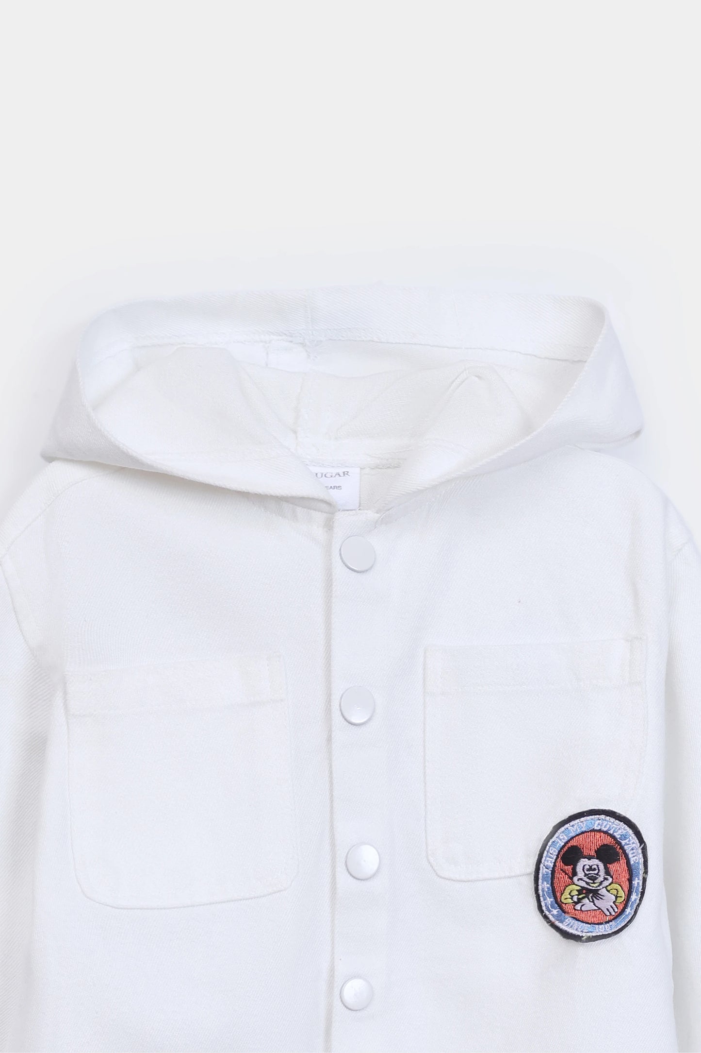 Hooded Button-Down