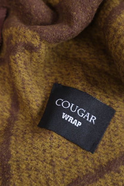 Argyle Knit Shawl - Cougar Clothing